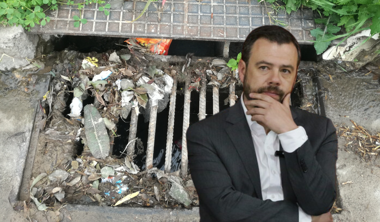 Galán rechaza el mal uso del recurso hídrico | alcantarilla | alcantarillado