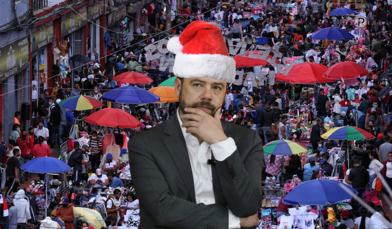 Galán en San Victorino para temporada navideña