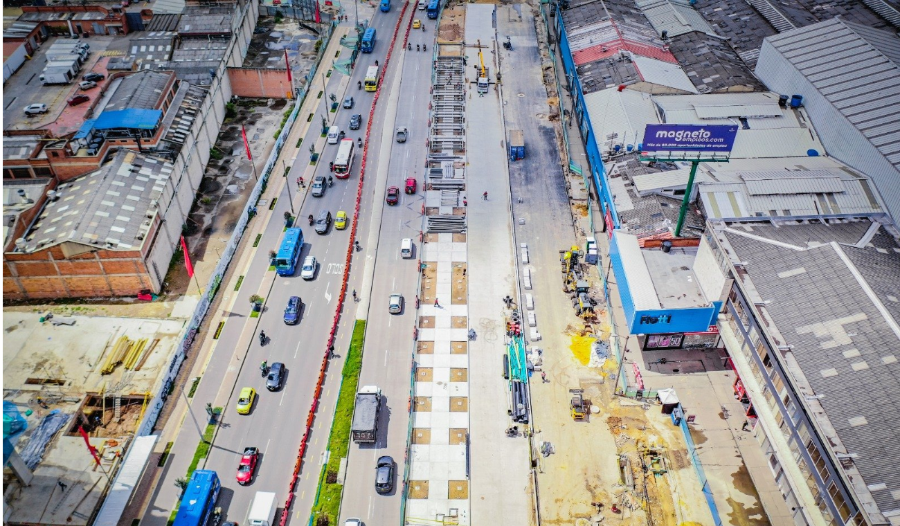 Progreso en la Avenida 68: Grupo 4