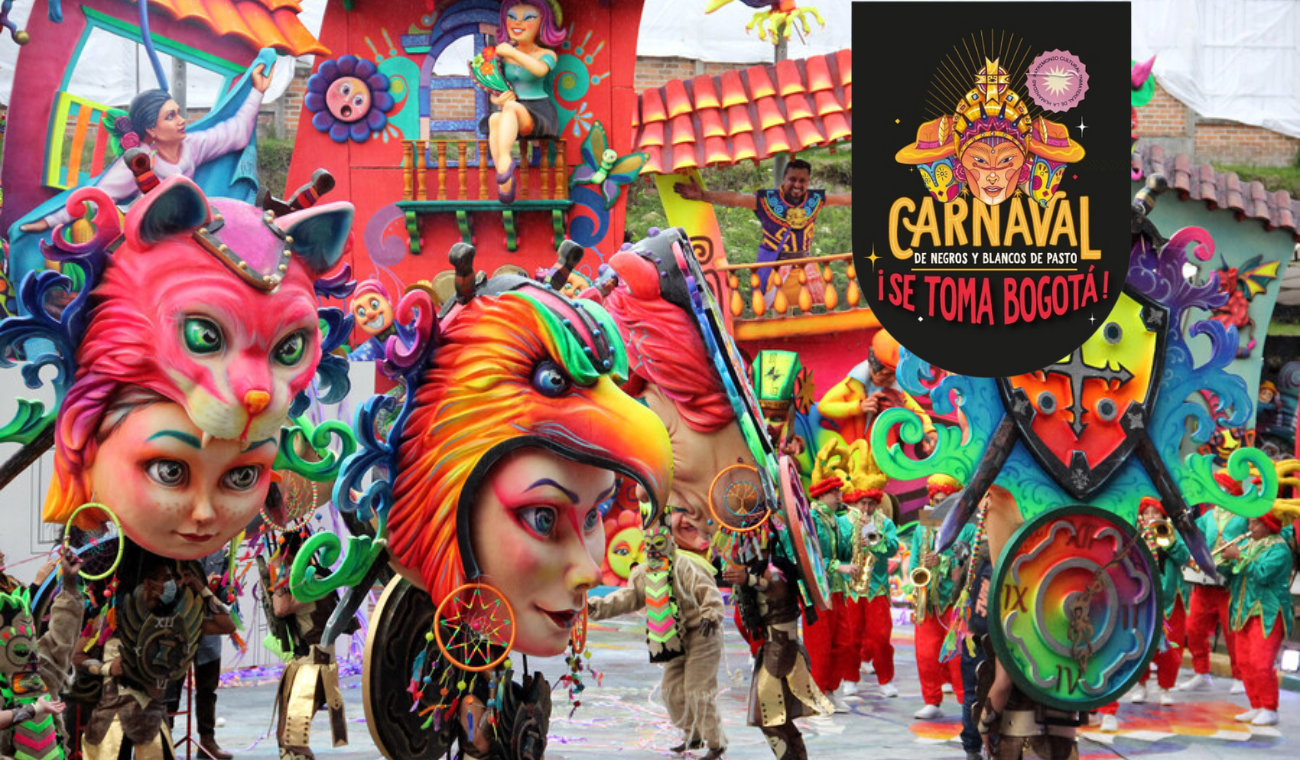 Carnaval de Negros y Blancos 2024 en Bogotá