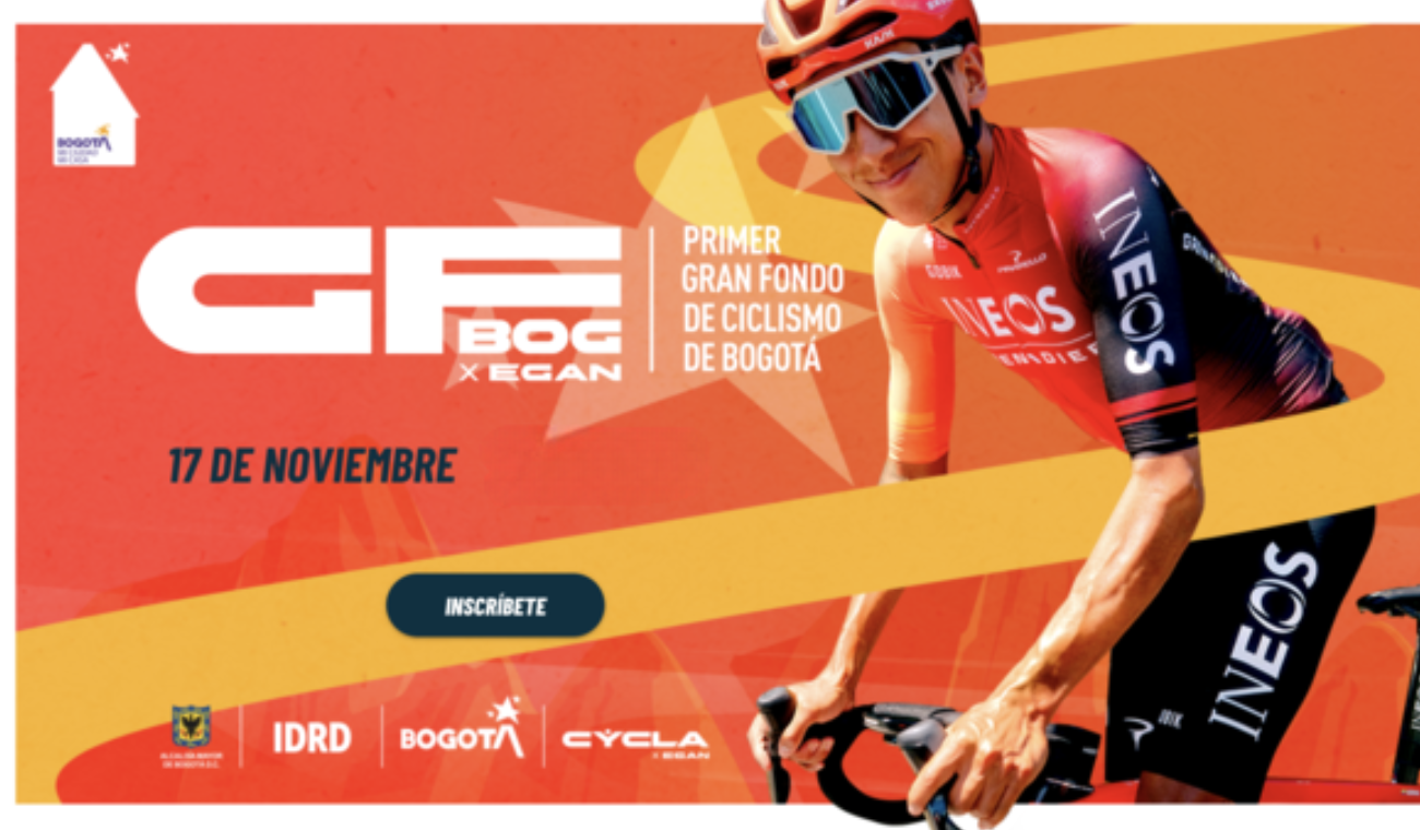 Egan Bernal - Gran Fondo de Bogotá