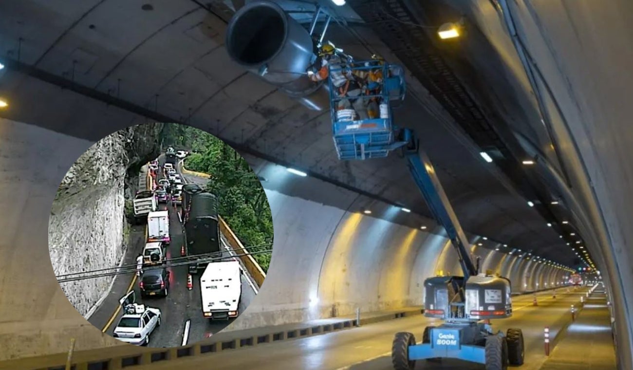 Mantenimientos programados en los túneles