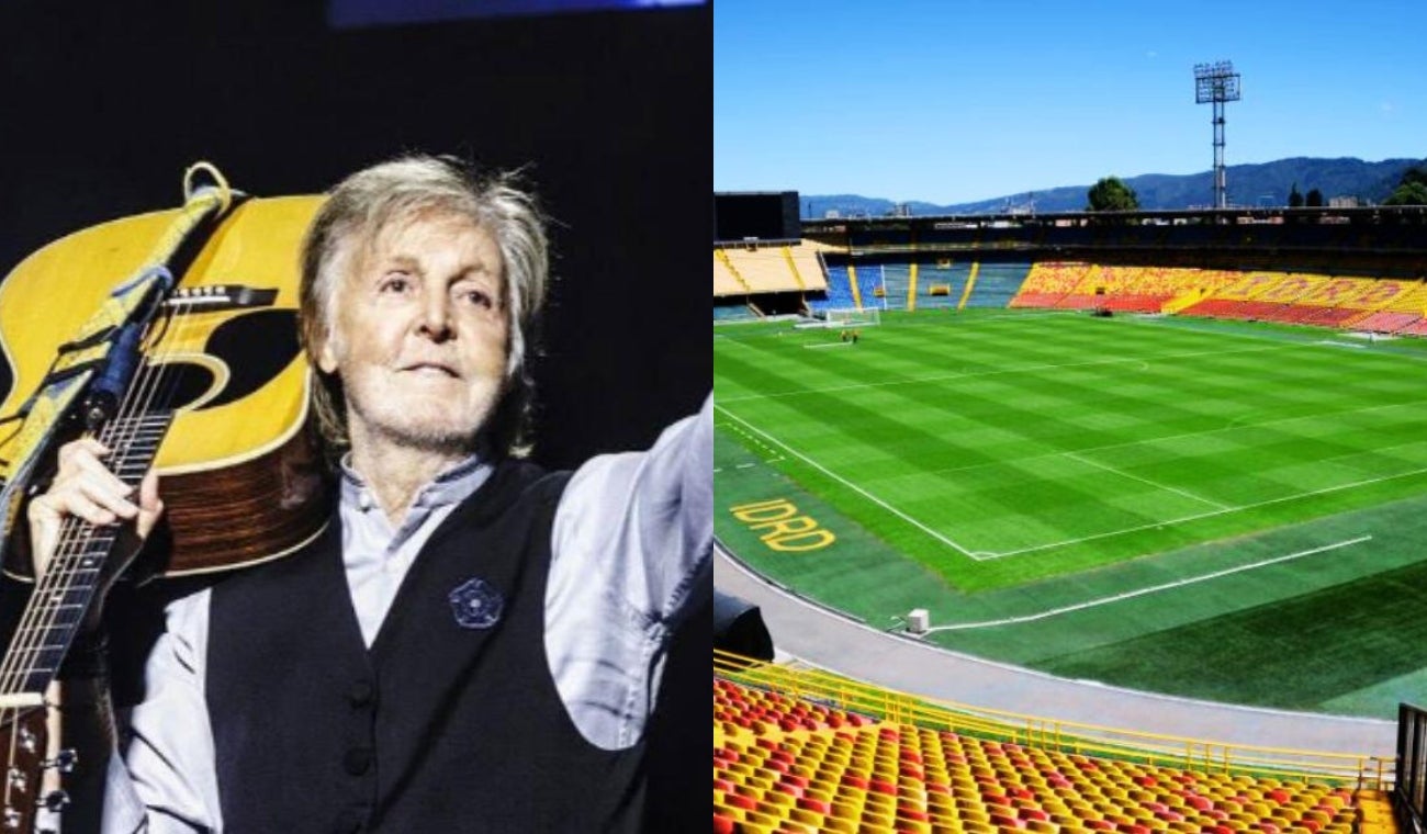 Estado gramilla tras concierto de Paul McCartney