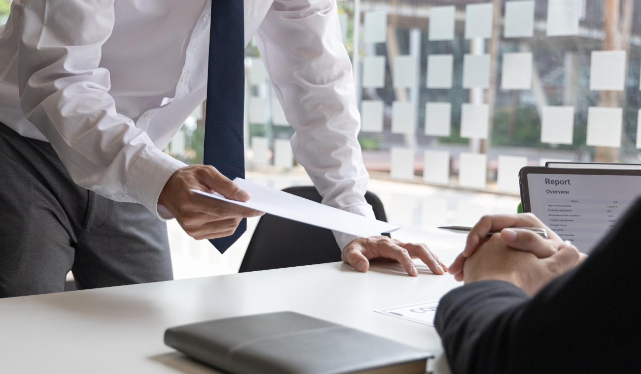 Método para renunciar desde casa