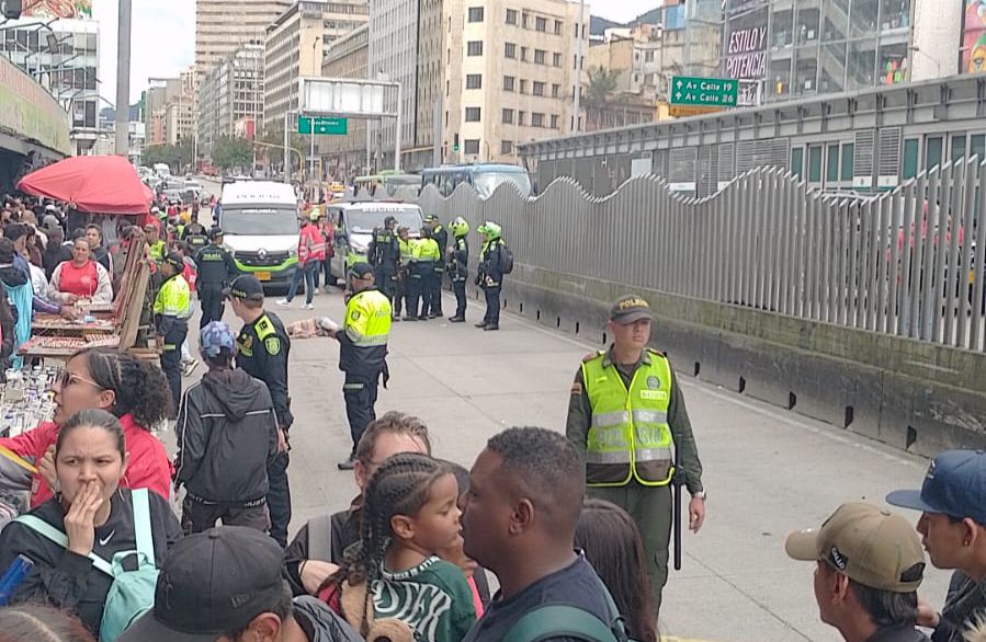 Balacera San Victorino l Bogotá l Noviembre 2024