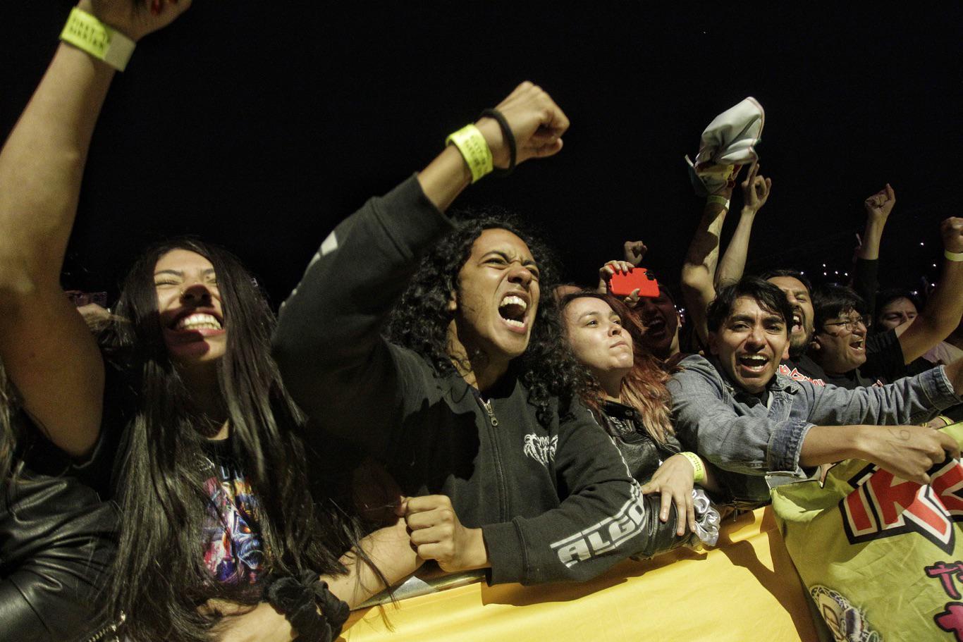 En imágenes: Así se vivió el esperado concierto de Iron Maiden en Bogotá