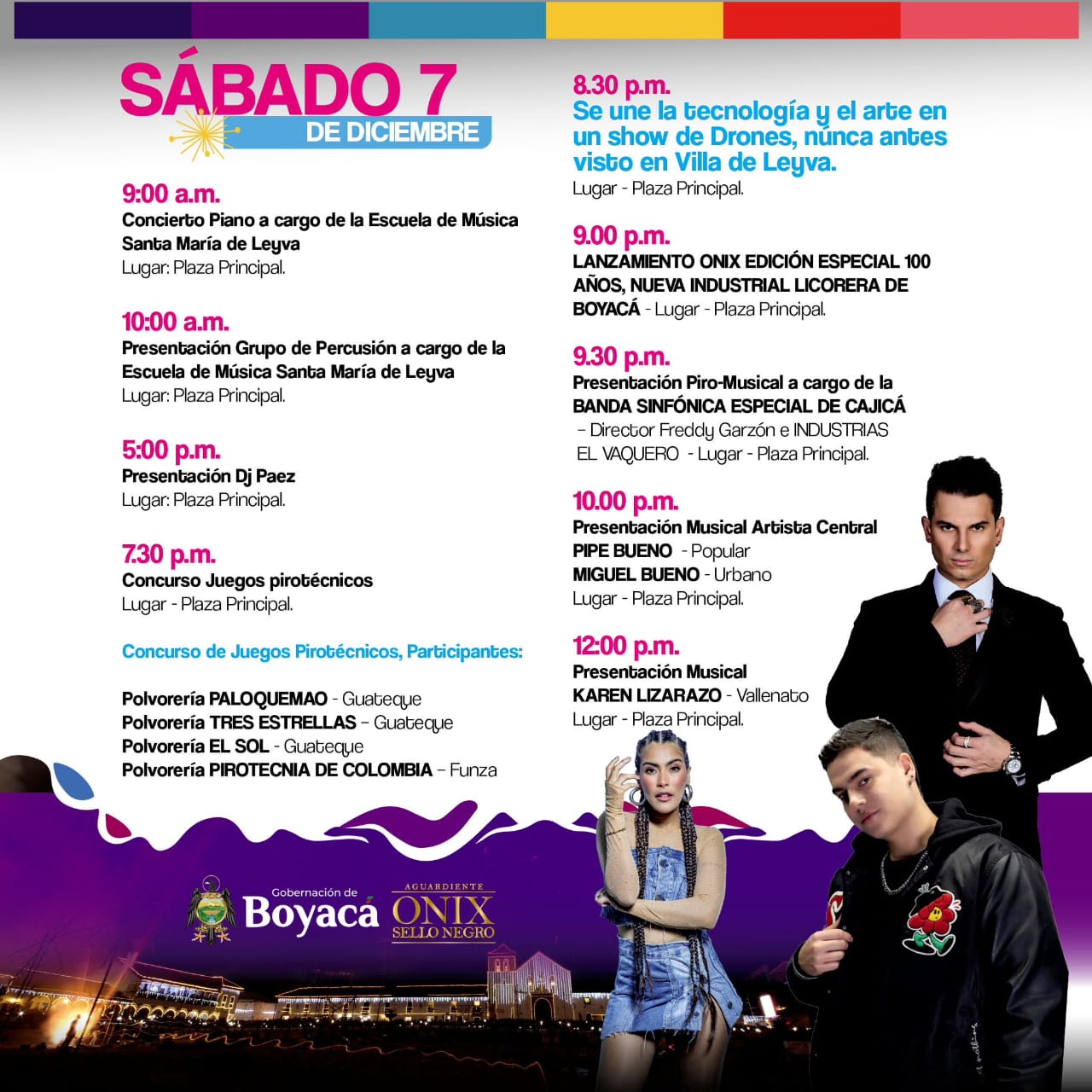 Villa de Leyva programación 2