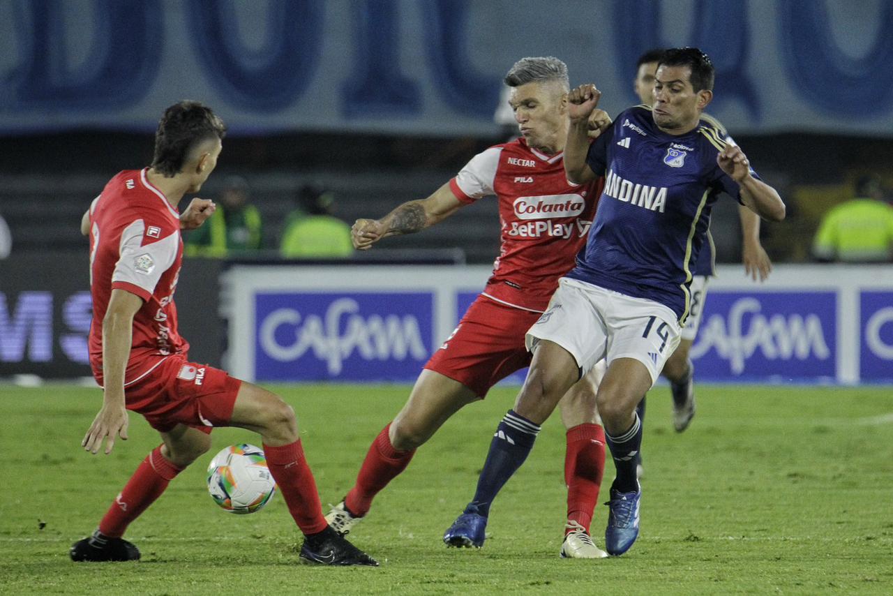 Santa Fe vs Millonarios, cuadrangulares fecha 5 Liga Betplay 2024-2