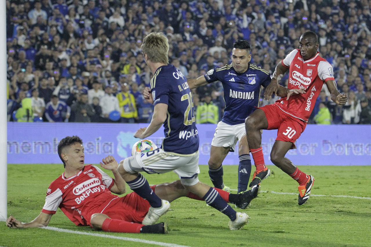 Santa Fe vs Millonarios, cuadrangulares fecha 5 Liga Betplay 2024-2