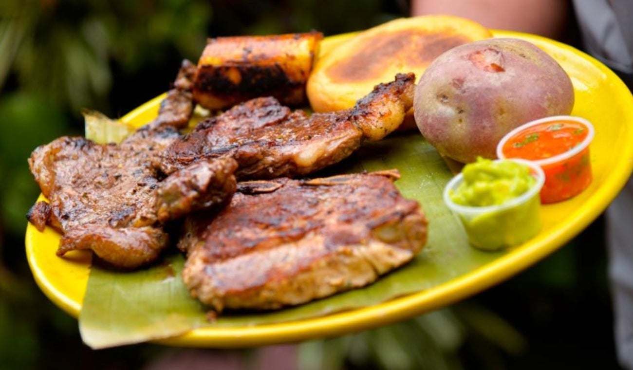 Asados en espacios públicos de Bogotá.