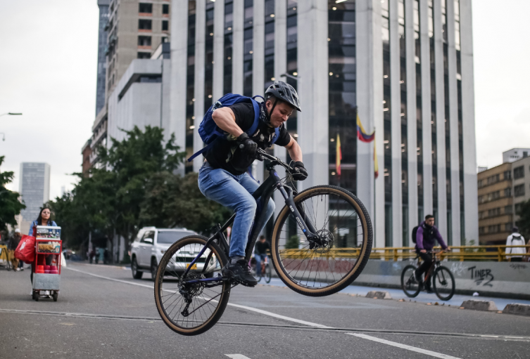 Bicicleta de montaña.
