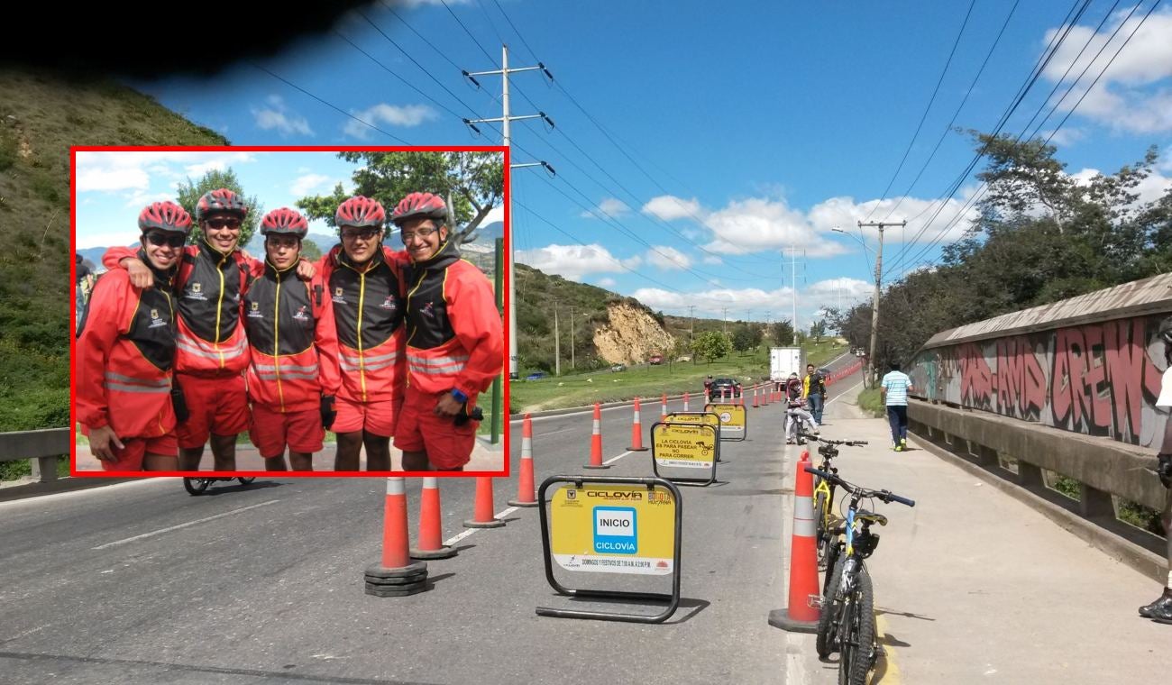 La experiencia de ser guardián de ciclovía
