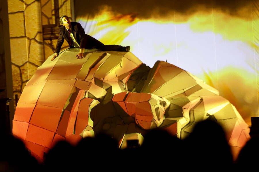 Obra Lo Sagrado en la Catedral Primada de Colombia