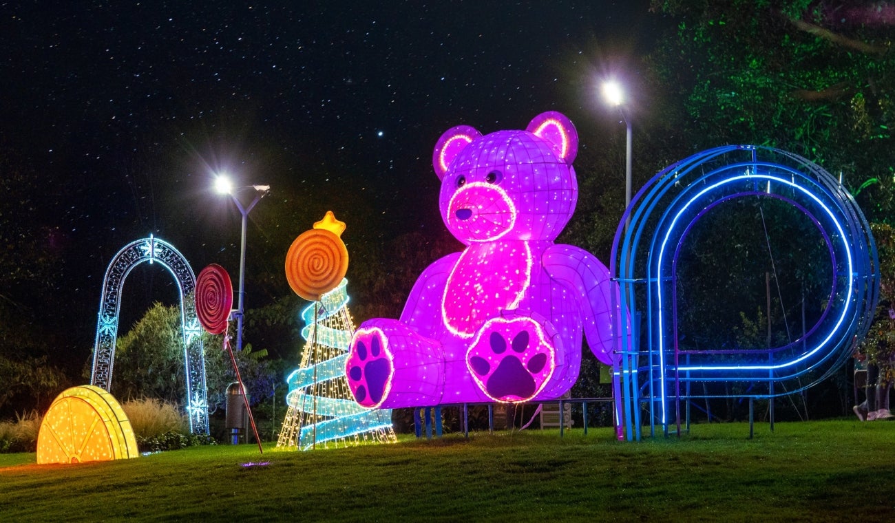 Centro comercial con el mejor alumbrado.