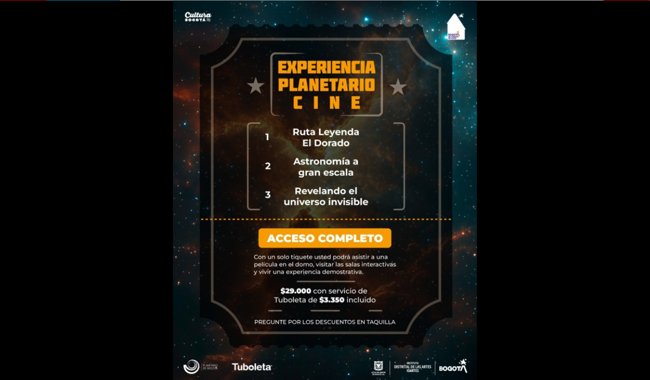 Experiencia Planetario Cine