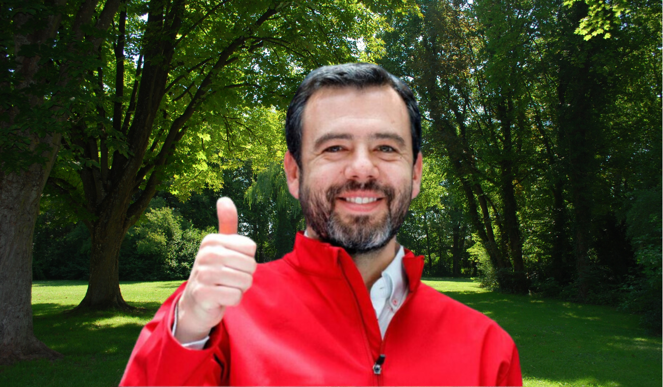 Galán entregó Parque Los Cerezos