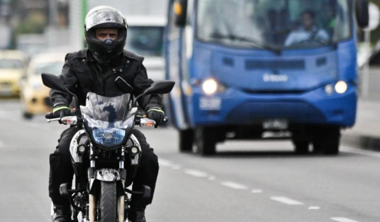 Motociclistas afectados por esta nueva medida