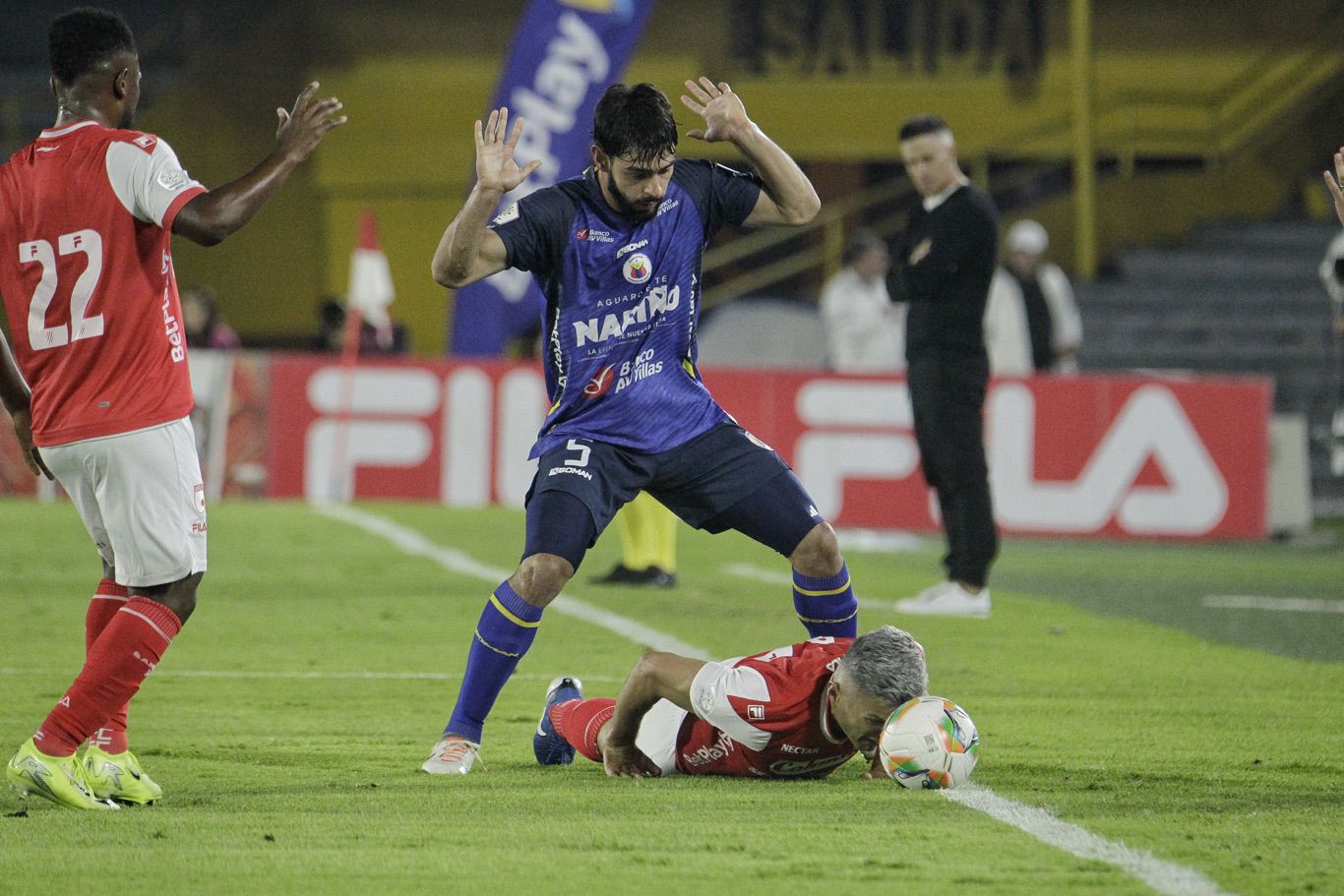 Santa Fe vs Pasto, cuadrangulares Liga Betplay