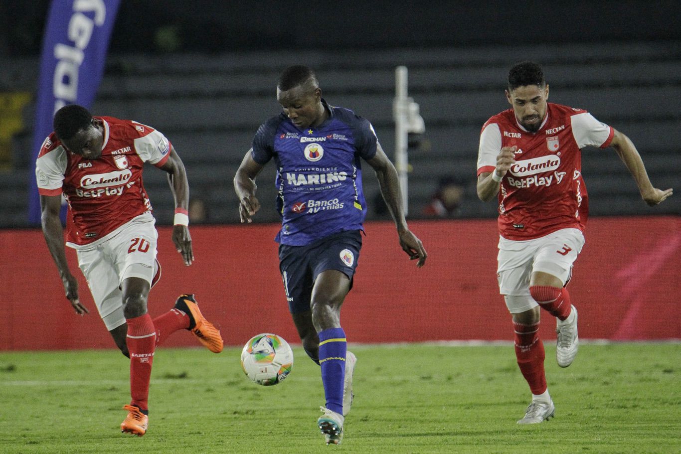 Santa Fe vs Pasto, cuadrangulares Liga Betplay