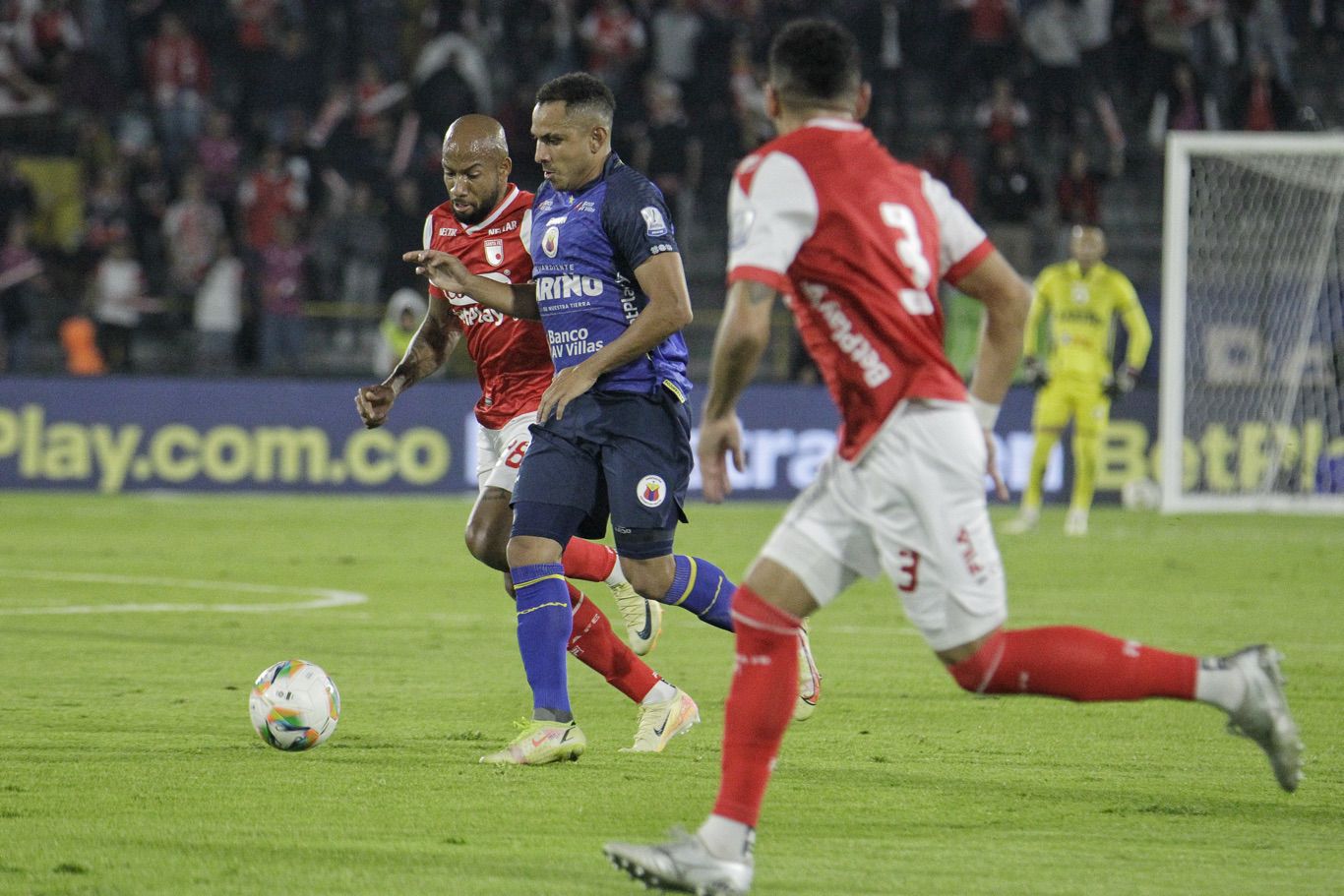 Santa Fe vs Pasto, cuadrangulares Liga Betplay