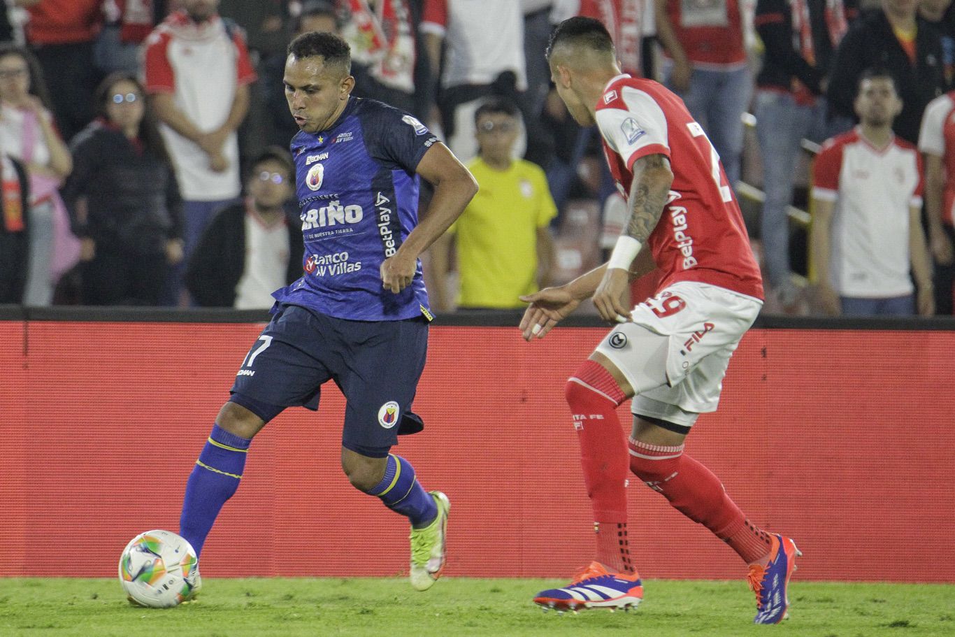 Santa Fe vs Pasto, cuadrangulares Liga Betplay