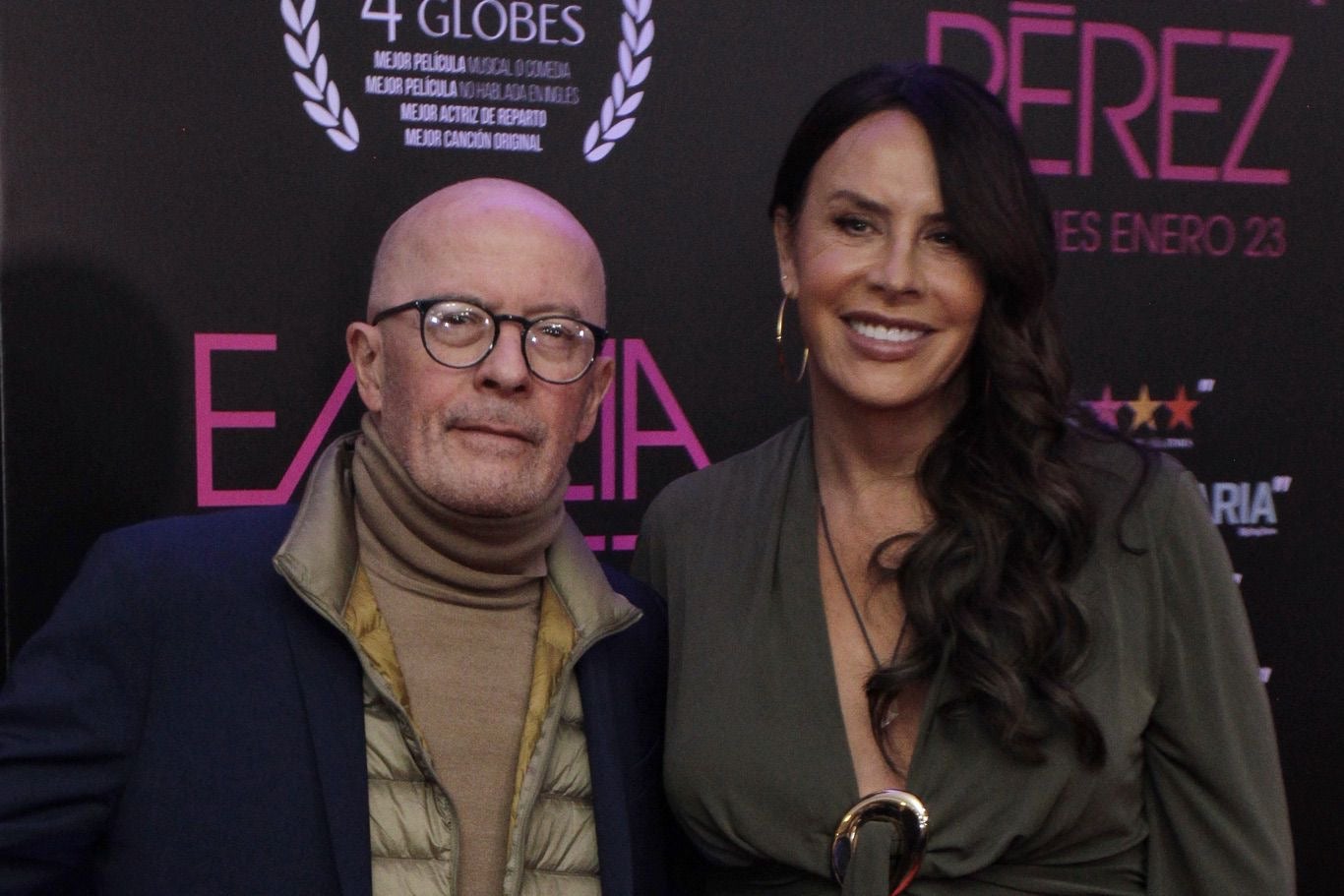 Jacques Audiard y Karla Sofia Gascón