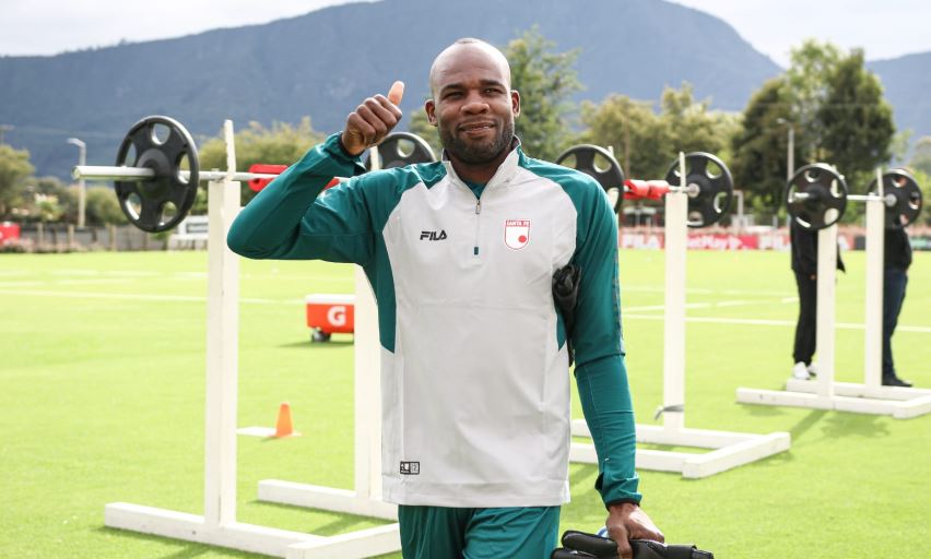 Andrés Mosquera Marmolejo, pretemporada con Santa Fe