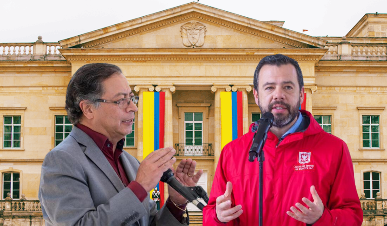 Petro y Galán en la Casa de Nariño