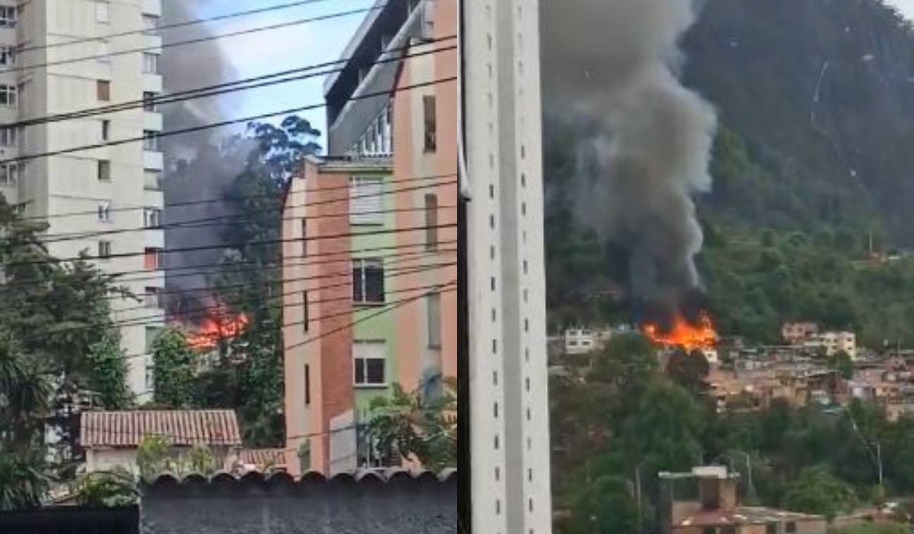 Grave incendio en vivienda en Bogotá