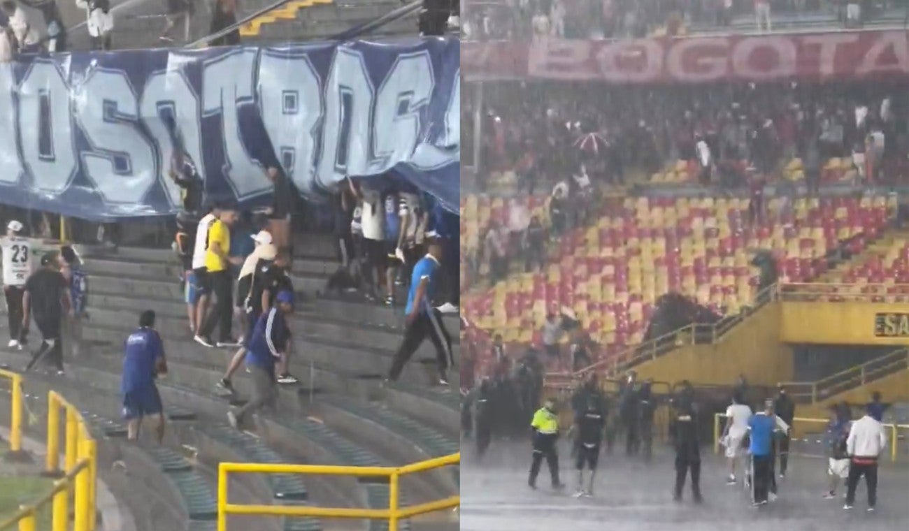 Batalla entre barristas de Millonarios y América: detalles del incidente