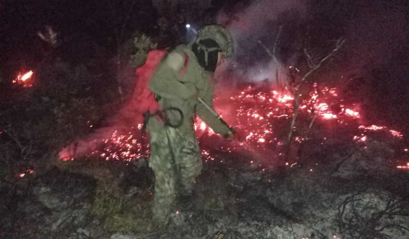 Incendio en Chingaza