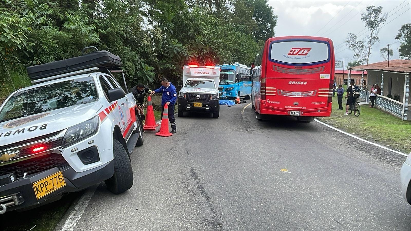 Grave accidente en Mesitas del Colegio