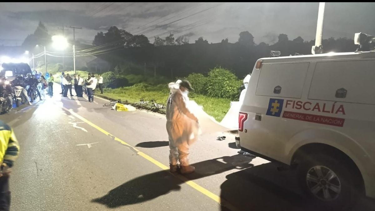 Karen Bermúdez, atropellada en Sibaté