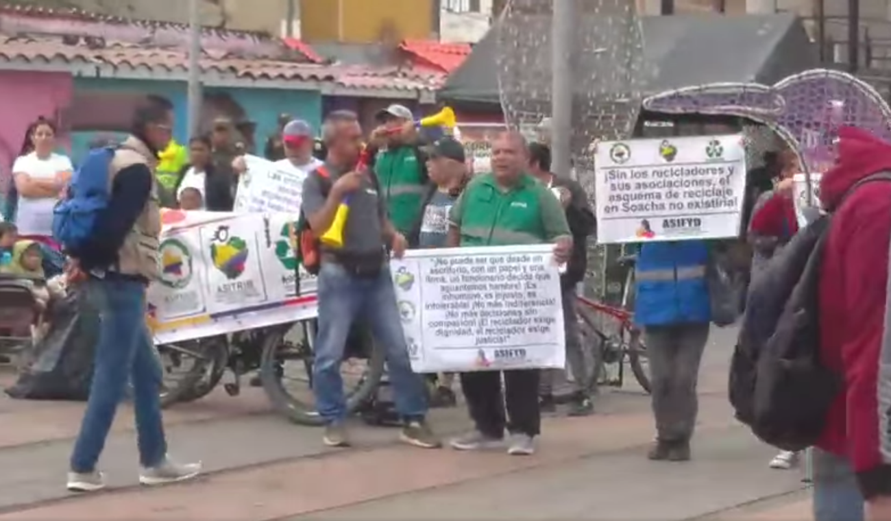 Protesta en Soacha