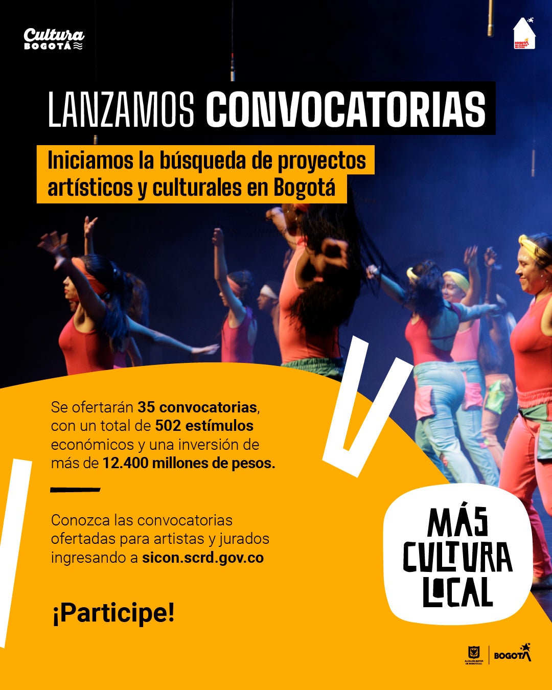 Convocatorias culturales en Bogotá