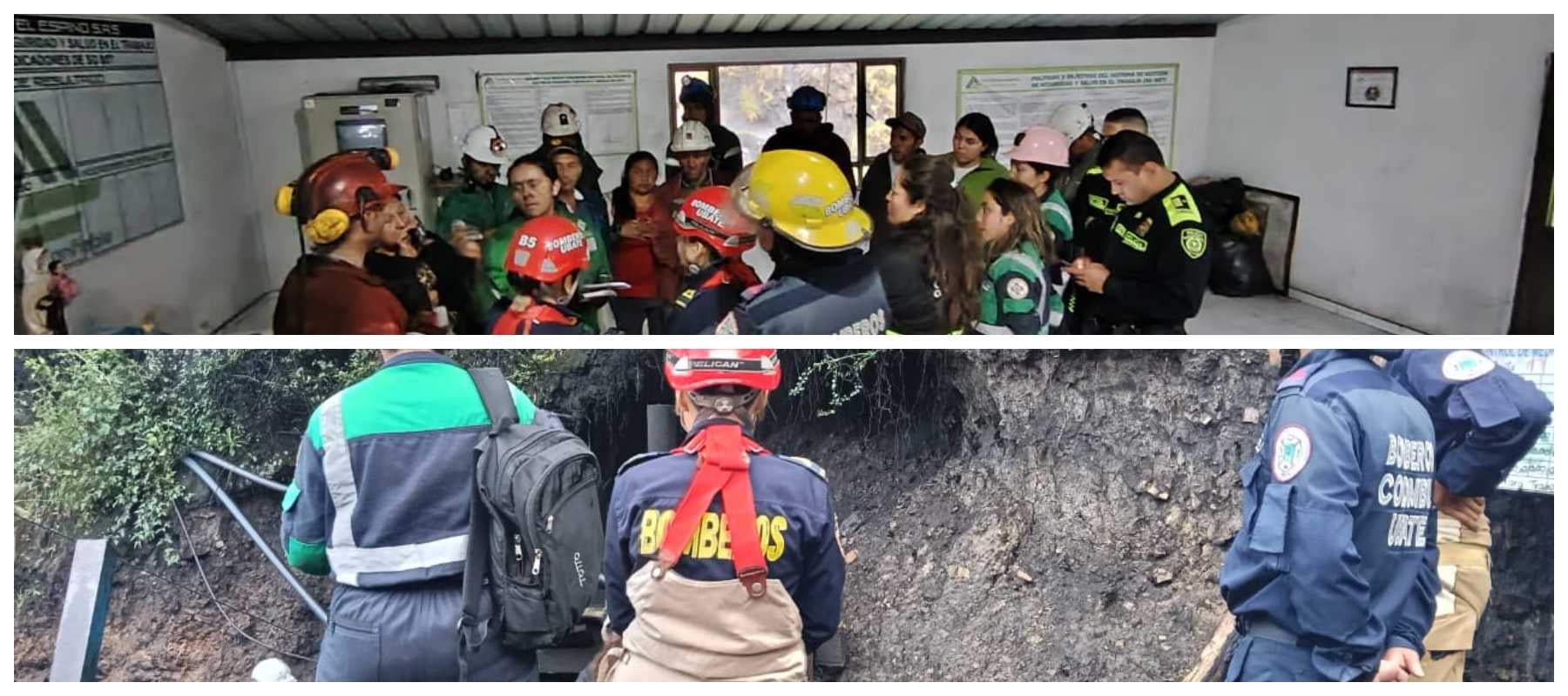 Uno de los trabajadores fue remitido al Hospital Simón Bolívar de Bogotá