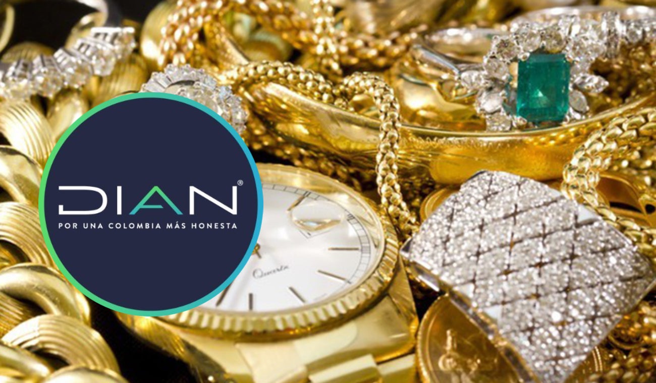 DIAN subasta piedras preciosas