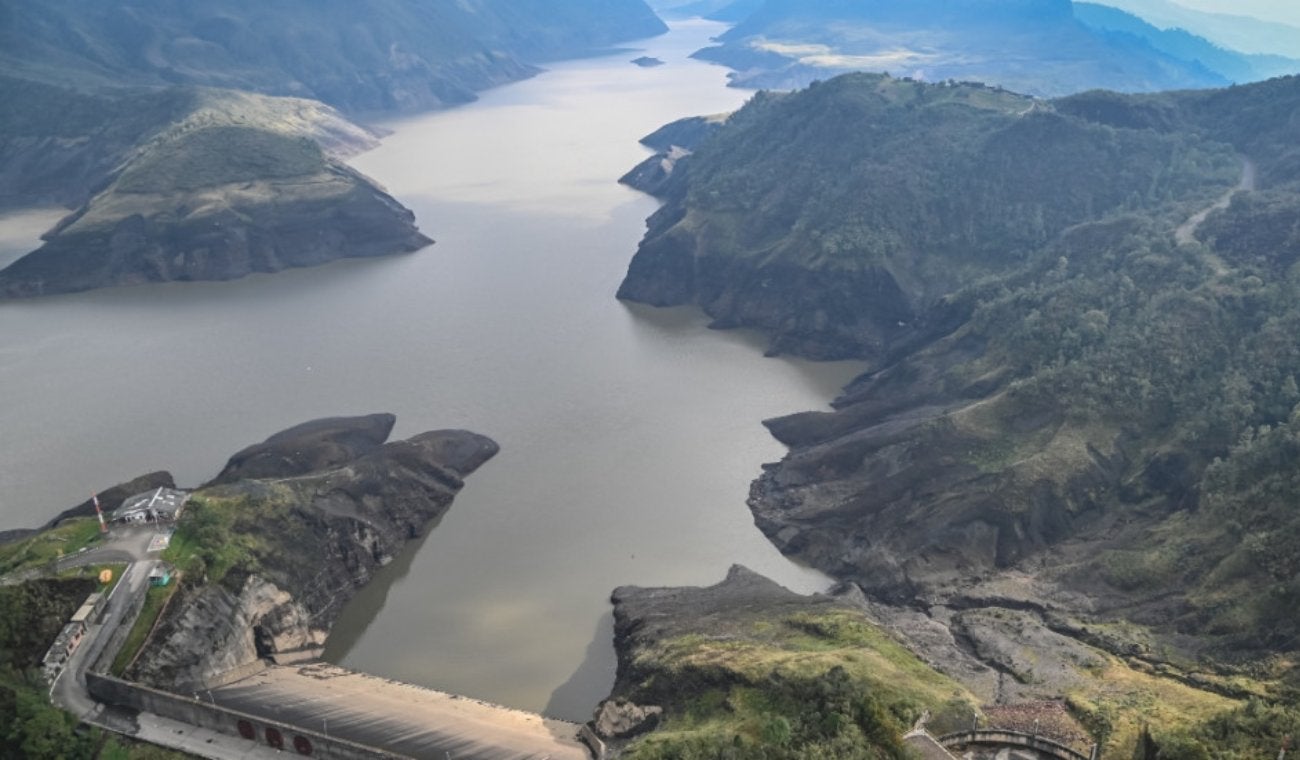 Los niveles de los embalses del sistema Chingaza están bajando