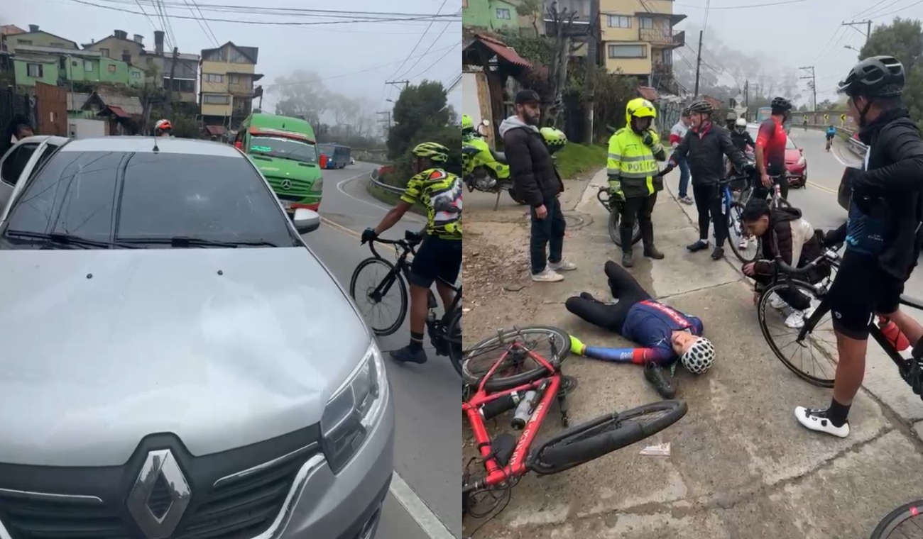 Accidente en Patios preocupa a ciclistas: imprudencia de conductor le saldrá muy cara