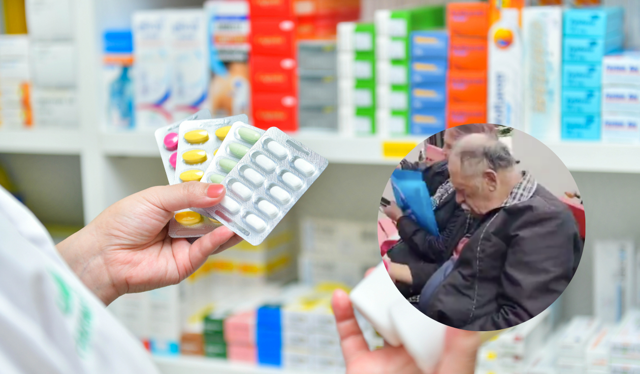 Abuelito se desmaya esperando medicamento: llevaba horas haciendo fila