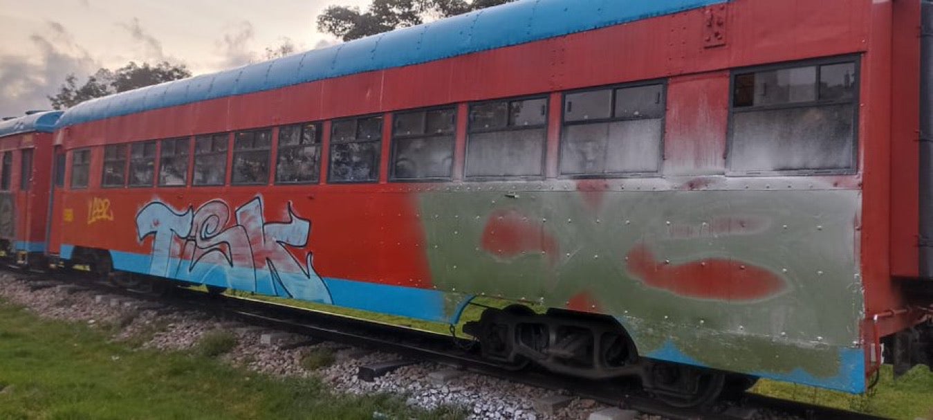 Tren de la Sabana vandalizado | Bogotá | Febrero 2025