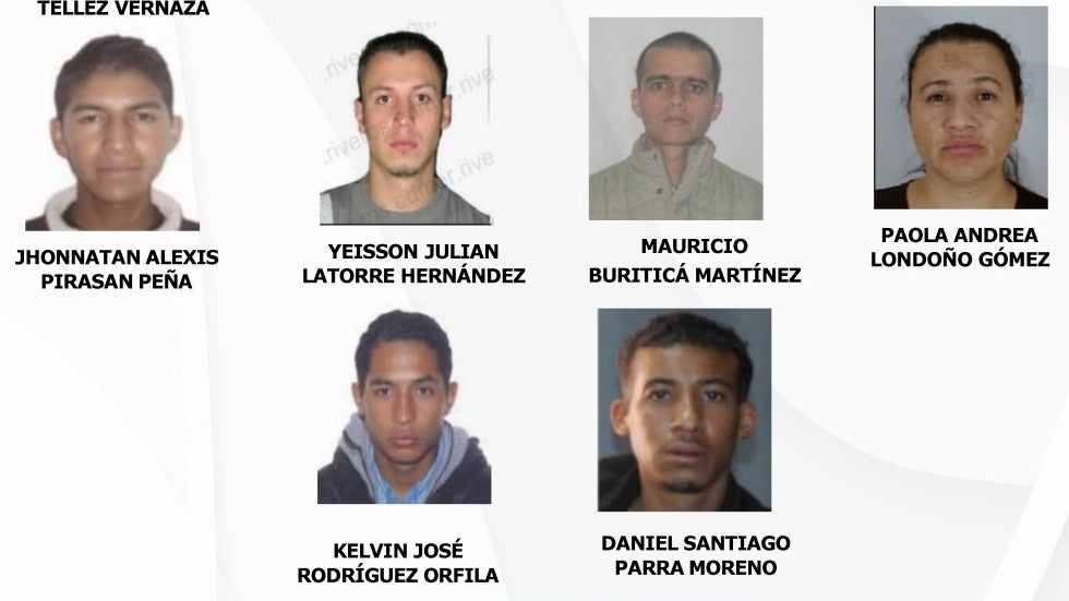 Cartel de los más buscados por homicidio l Bogotá l Febrero 2025