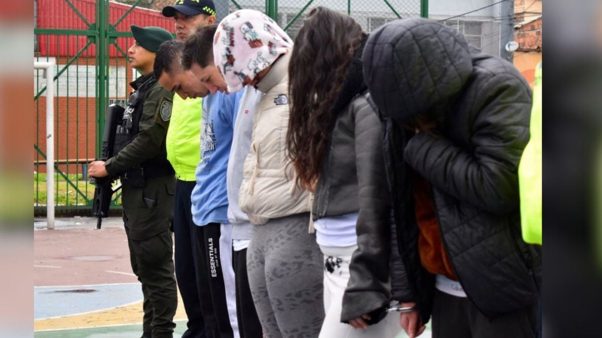 Capturados por vender drogas en fiestas | Bogotá | Marzo 2025