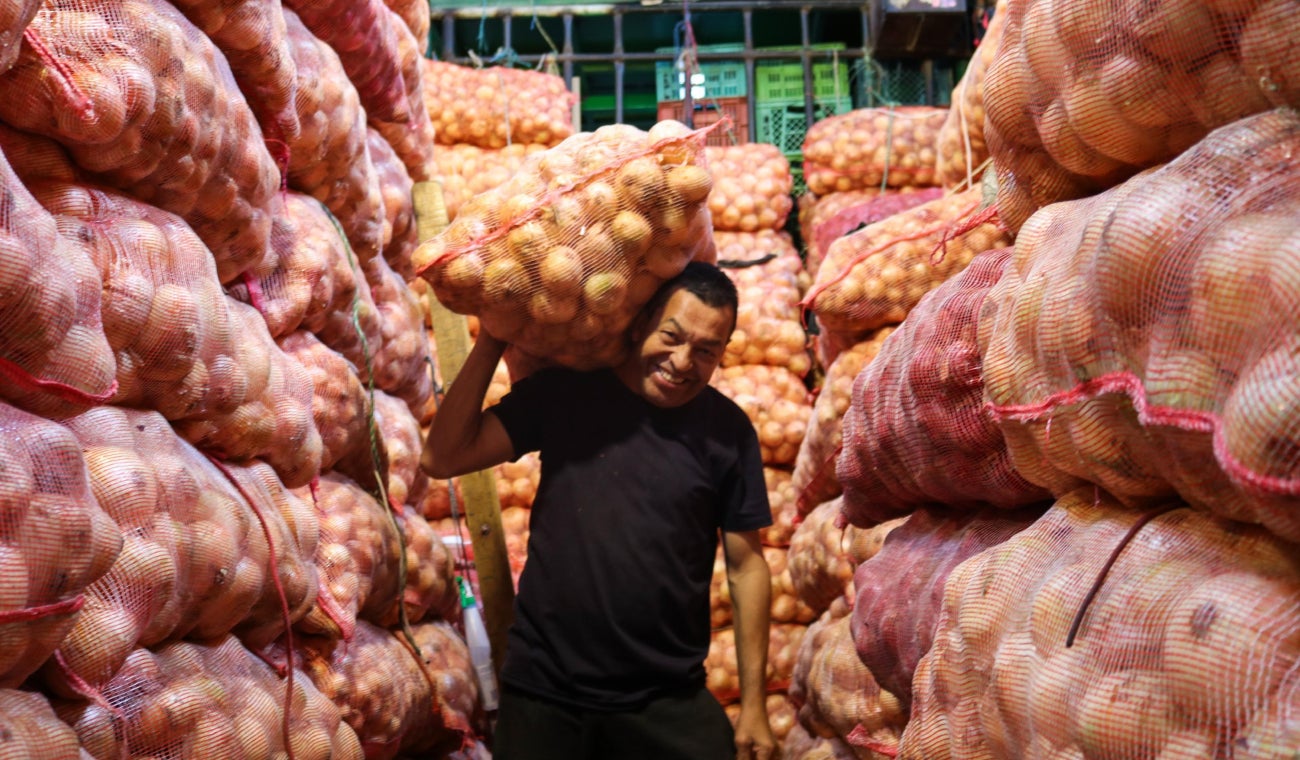 Precios de los alimentos en Corabastos