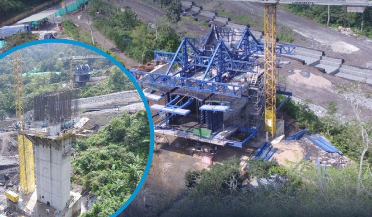 Viaducto Los Chorros en Guayabal de Síquima