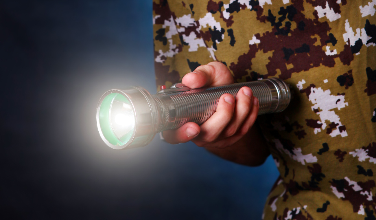 Cortes de luz: linterna