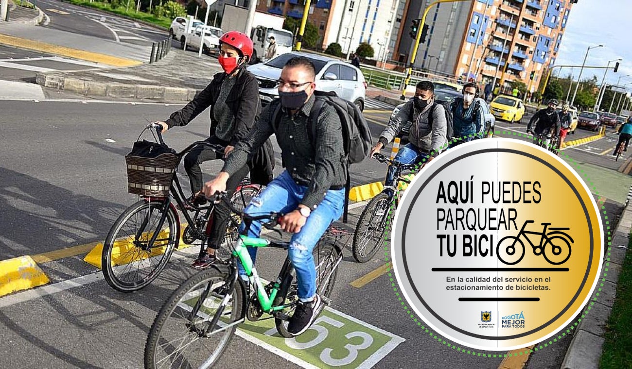 Parqueaderos gratis para ciclistas