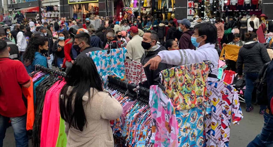 Vendedores de San Victorino