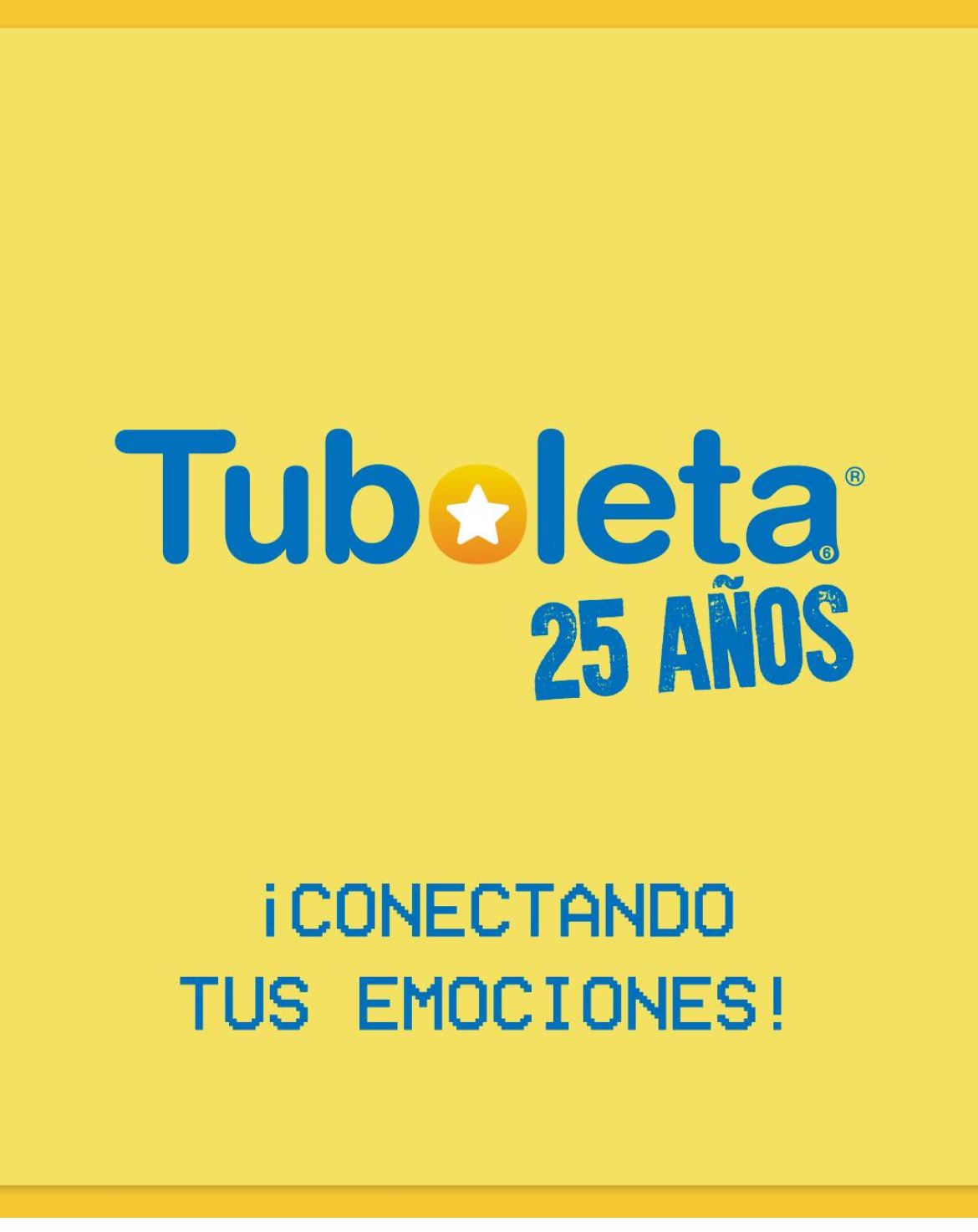 Tuboleta cumple 25 años