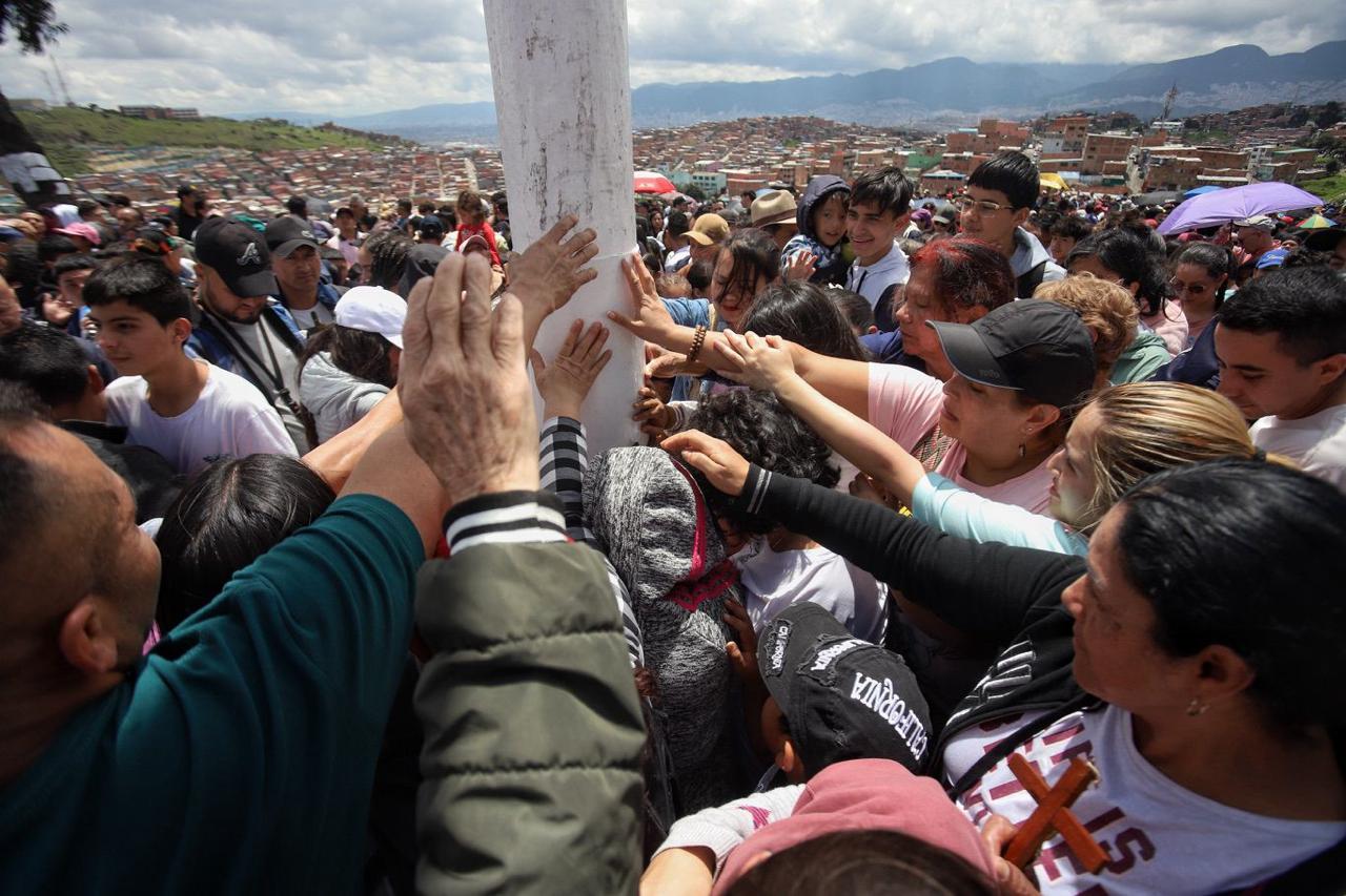 El viacrusis más grande de Bogotá
